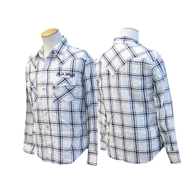 SKULL FLIGHT/スカルフライト】2023SS「Riders Linen Check Western