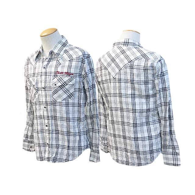 30% OFF)【SKULL FLIGHT/スカルフライト】2023SS「Riders Linen Check