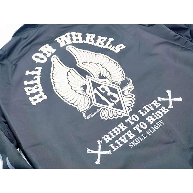 全2色【SKULL FLIGHT/スカルフライト】2024SS「Riders Coach Jacket