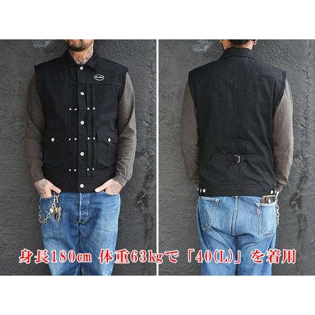 SKULL FLIGHT/スカルフライト】2024SS「Riders Stretch Vest Type6