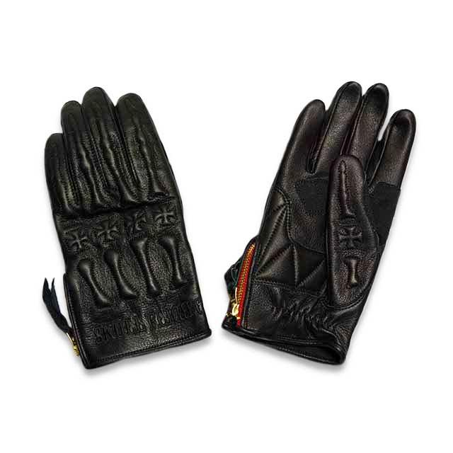 30% OFF)全14色【SKULL FLIGHT/スカルフライト】「Bone Glove/ボーン