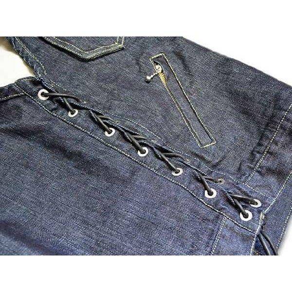 30% OFF)SKULL FLIGHT/スカルフライト「Riders Denim Club Zip Vest