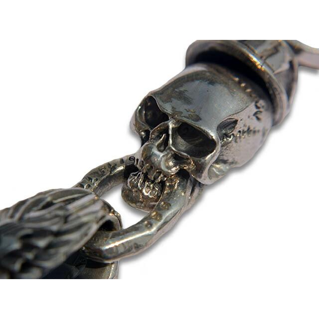 値下げ【SKULL FLIGHT】スカルフライト○ウォレットチェーン○極美品 SKULL FLIGHT/スカルフライト】「Hell's Bell Wallet Chain/ヘルズベル