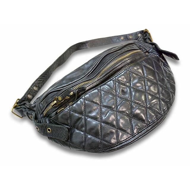 SKULL FLIGHT/スカルフライト】「Horsehide Waist Bag”Medium”/ホース 