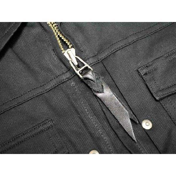 SKULL FLIGHT/スカルフライト「Hard Pique Riders Club Zip Vest”Full