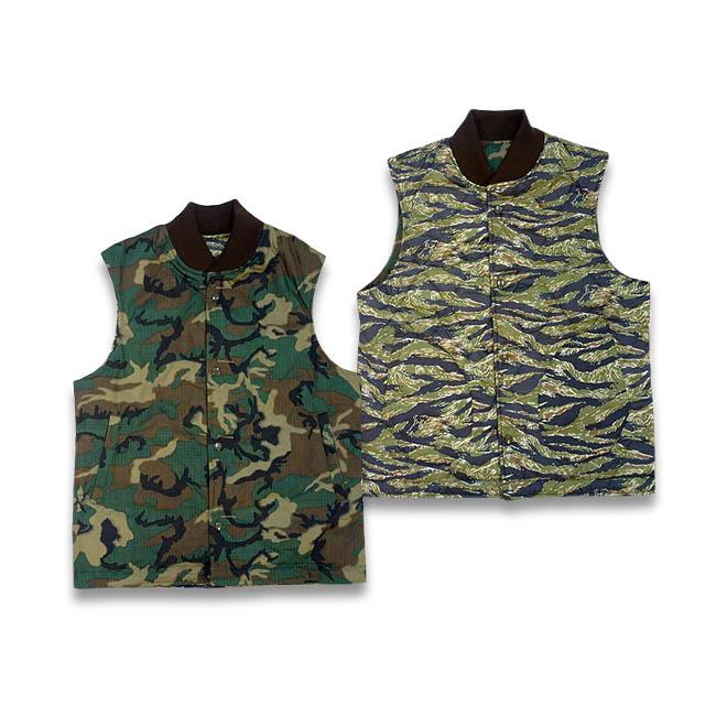 全2色【SKULL FLIGHT/スカルフライト】「Riders N-3B”Inner Vest Special”/ライダースN-3B”インナーベストスペシャル”」(カリフォルニアライン)の画像