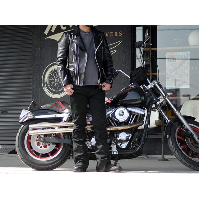 スカルフライト SSパンツ　type2 レザーダブルニー スカルフライト SSパンツ type2 レザーダブルニー 楽天市場】【SKULL