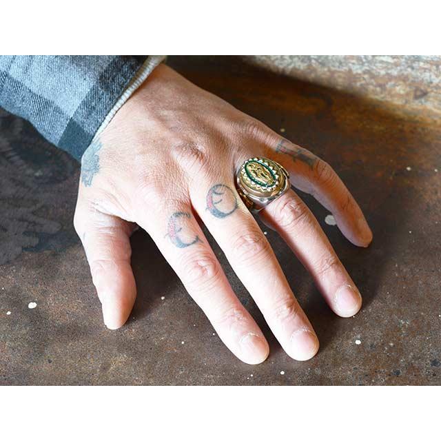 【JELADO”STARRY GATE”/ジェラード”スターリーゲート”】「Mexican Ring”Maria”/メキシカンリング”マリア” 」(SG94615)(アメカジ/ウルフパック)
