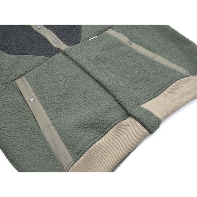 全2色【Sugar＆Co./シュガーアンドコー】2024AW「Storm Fleece Snap