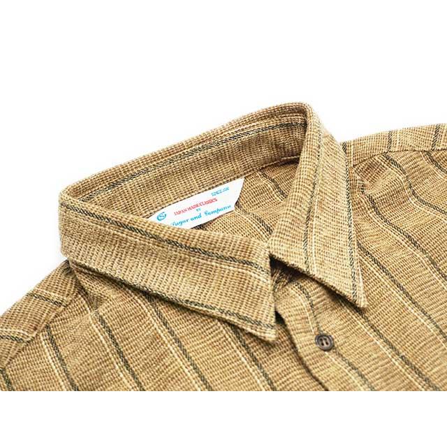 Sugar＆Co./シュガーアンドコー】2024AW「Moleskin Stripe Drop Shirts