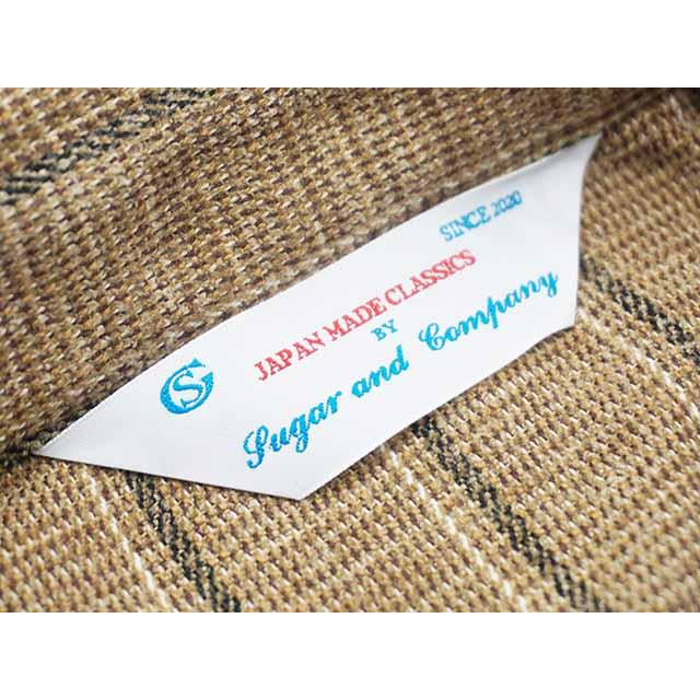 Sugar＆Co./シュガーアンドコー】2024AW「Moleskin Stripe Drop Shirts