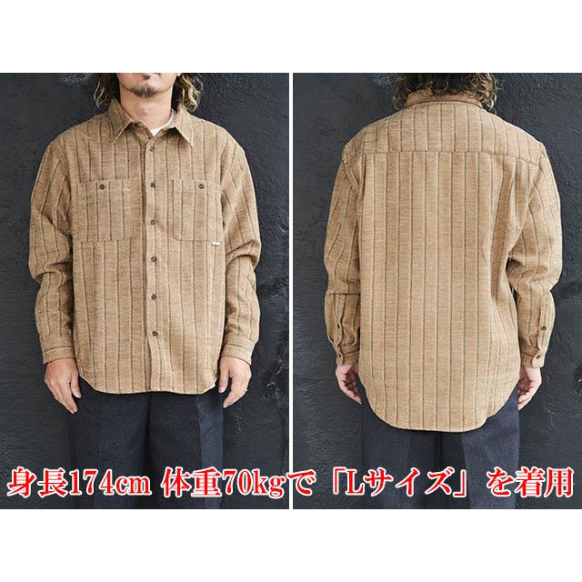 Sugar＆Co./シュガーアンドコー】2024AW「Moleskin Stripe Drop Shirts