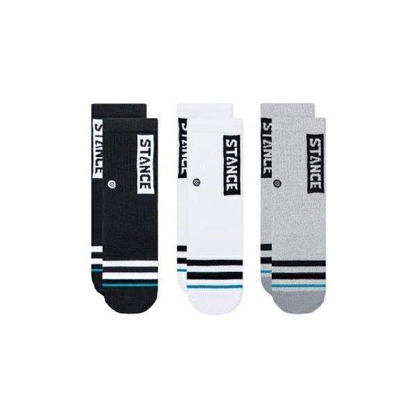 3足セットSTANCE SOX/スタンスソックス「Crew Socks”ICON ST Kids 3