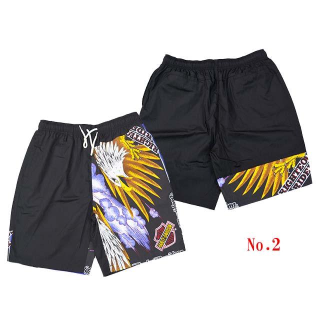 全3柄「H-D Bandana Easy Shorts/H-Dバンダナイージーショーツ」(STUP