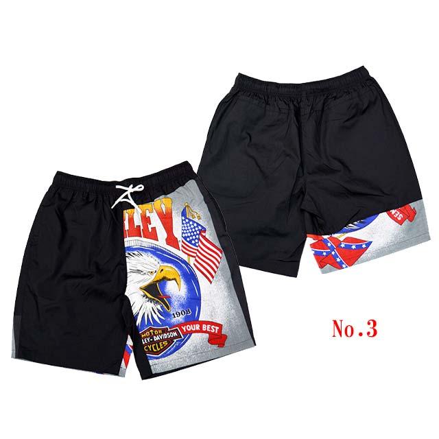 全3柄「H-D Bandana Easy Shorts/H-Dバンダナイージーショーツ」(STUP