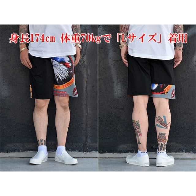 全3柄「H-D Bandana Easy Shorts/H-Dバンダナイージーショーツ」(STUP