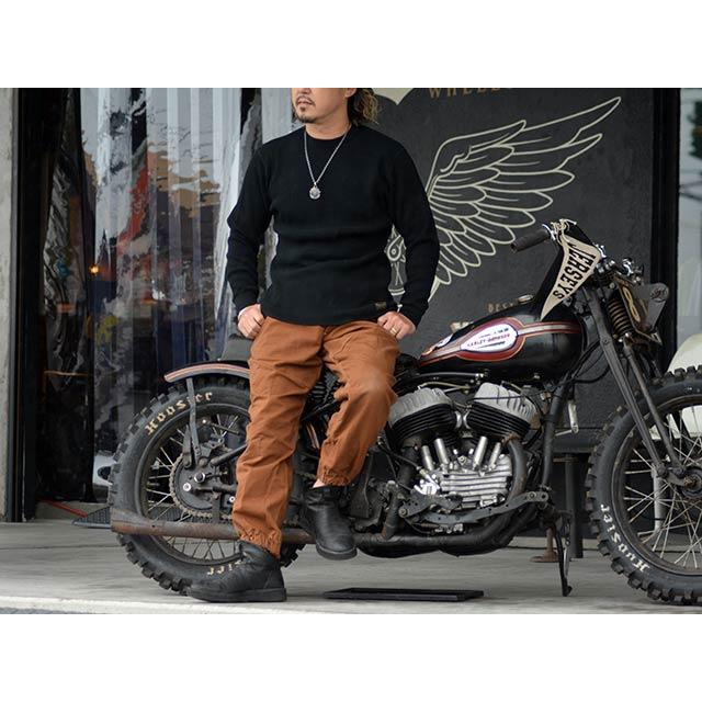 全3色【TROPHY CLOTHING/トロフィークロージング】「Heavy Waffle Mil