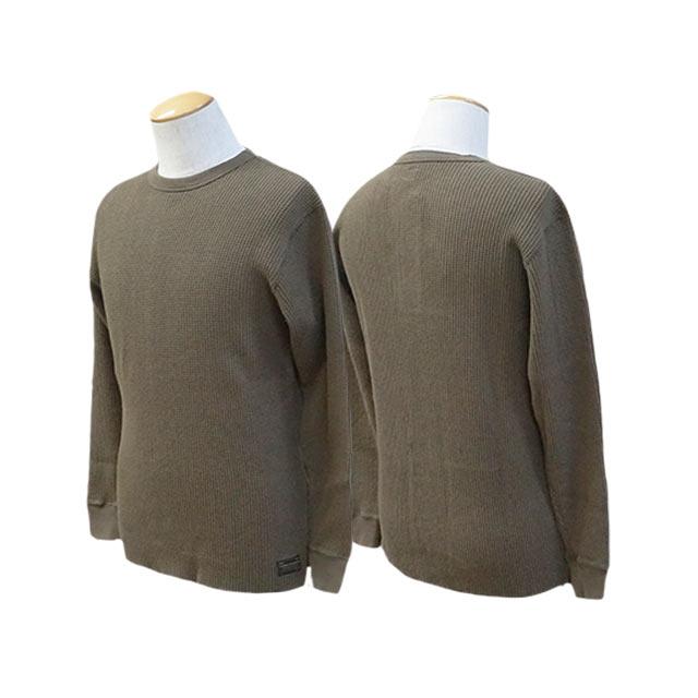 全3色【TROPHY CLOTHING/トロフィークロージング】「Heavy Waffle Mil