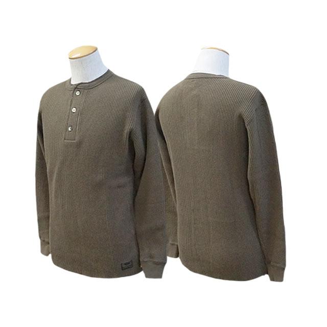 全3色【TROPHY CLOTHING/トロフィークロージング】「Heavy Waffle Mil