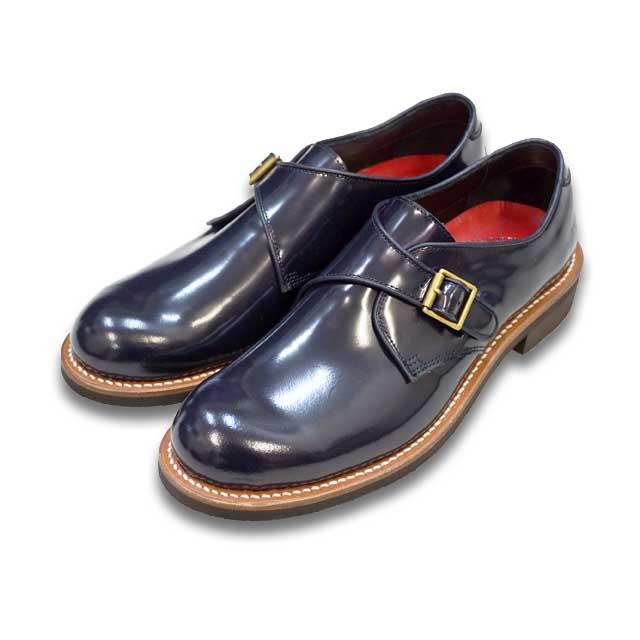 wataru TAKE FIVE MILE モンクストラップシューズ New name！ / TAKE FIVE MILE/MONK LEATHER SHOES (BLACK)