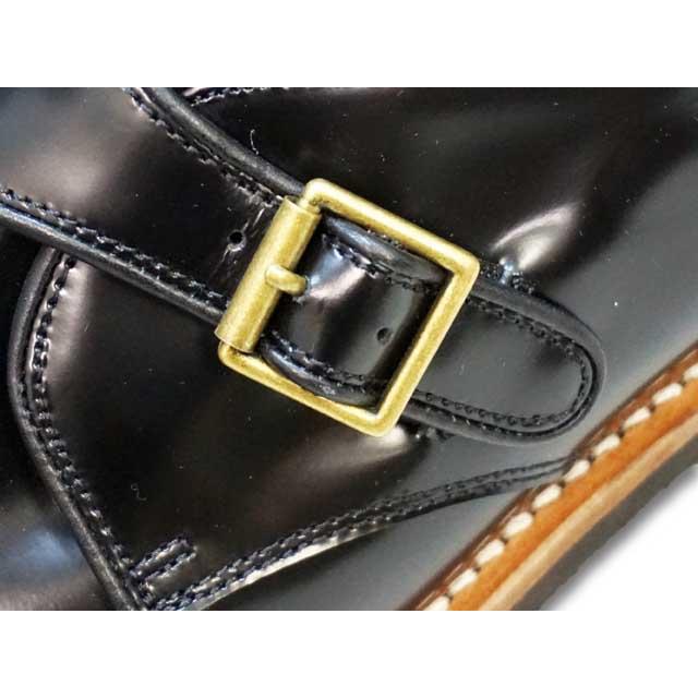 wataru TAKE FIVE MILE モンクストラップシューズ 楽天市場】TAKE FIVE MILE”MONK LEATHER SHOES”BLACK【TAKE FIVE
