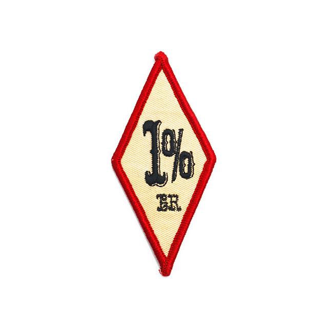 TOMMY GUN/トミーガン】「Hand Made Patch”1%er”/ハンドメイドパッチ”1