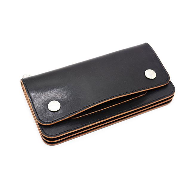 TISS CUSTOM LEATHERS】「Teacore Old School Trucker Wallet/茶芯