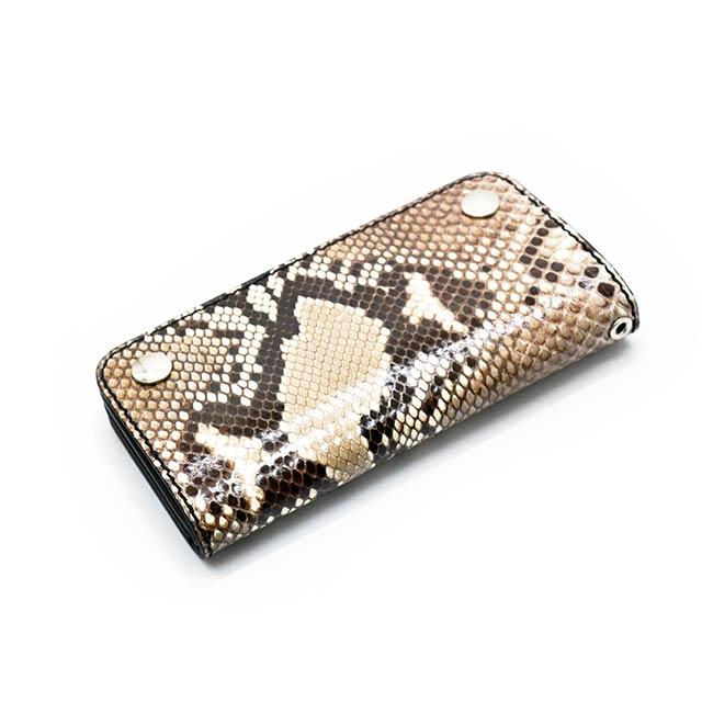 全3色【TISS CUSTOM LEATHERS/ティスカスタムレザーズ】「Diamond Python Wallet”A-1 Type”/ダイアモンドパイソンウォレット”A-1タイプ”」(ウルフパック) |  | 02