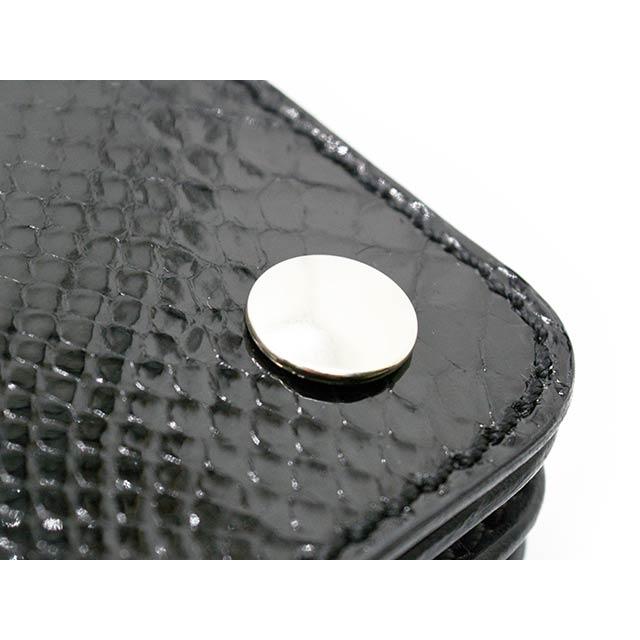全3色【TISS CUSTOM LEATHERS/ティスカスタムレザーズ】「Diamond Python Wallet”A-1 Type”/ダイアモンドパイソンウォレット”A-1タイプ”」(ウルフパック) |  | 07