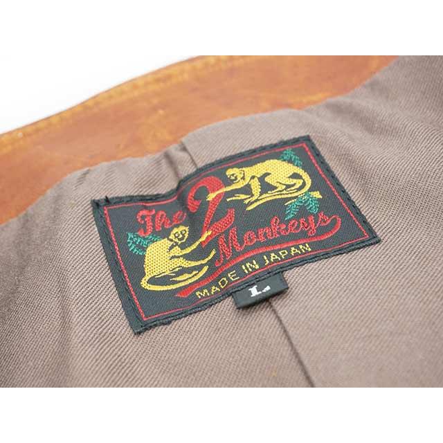 The 2 Monkeys/ザ トゥーモンキーズ】2023AW「Leather Waistcoat
