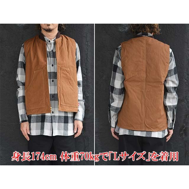 全2色【TUF-NUT/タフナッツ】「Cotton Duck Work Vest/コットンダック