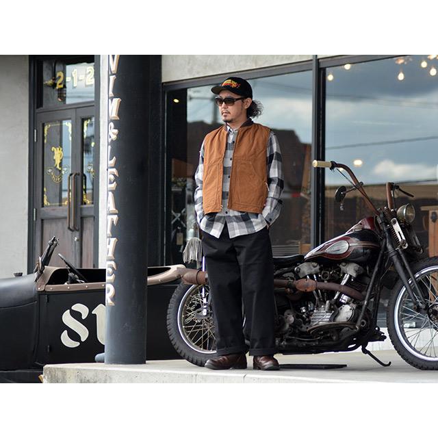 全2色【TUF-NUT/タフナッツ】「Cotton Duck Work Vest/コットンダック