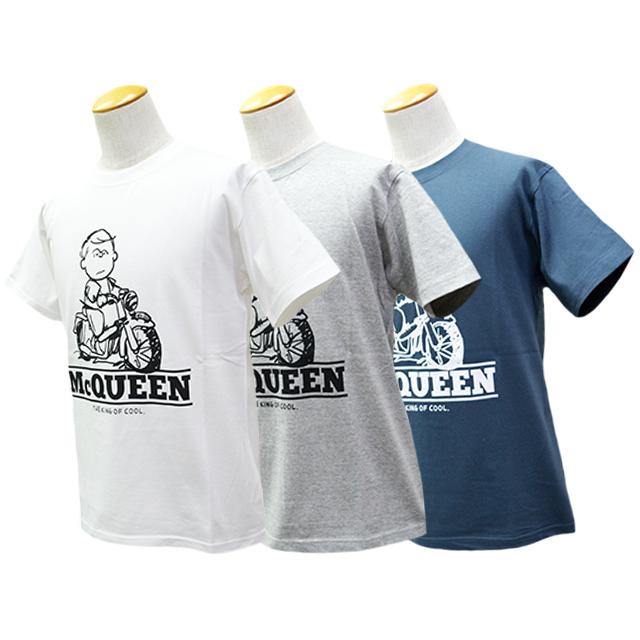 全3色【TONNY/トニー】2026SS「Homage Graphic S/S Tee”McQUEEN
