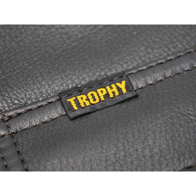 【TROPHY CLOTHING/トロフィークロージング】2026SS「Rancher Steerhide Vest/ランチャーステアハイドベスト」(TR-YL07)(アメカジ/ハーレー/ウルフパック)の画像