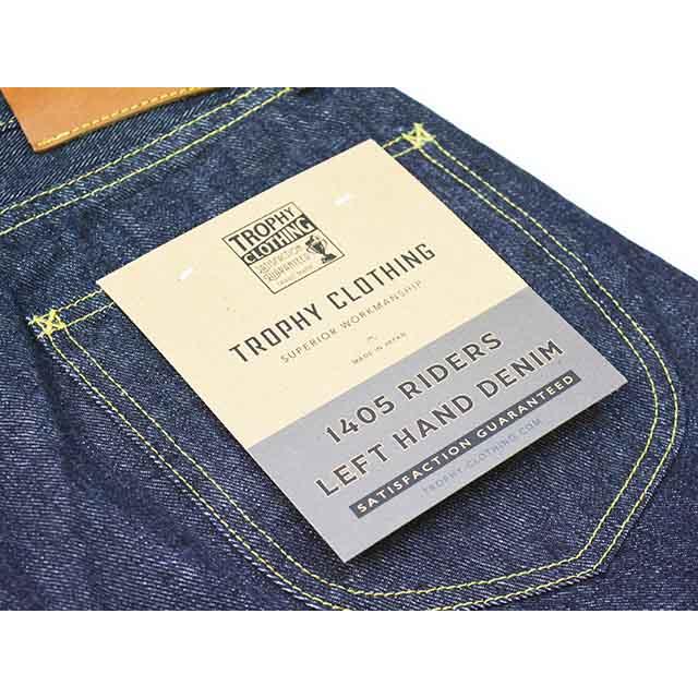 【TROPHY CLOTHING/トロフィークロージング】「Riders Left Hand Denim/ライダースレフトハンドデニム」(1405)(アメカジ/デニム/ハーレー/ウルフパック) |  | 10