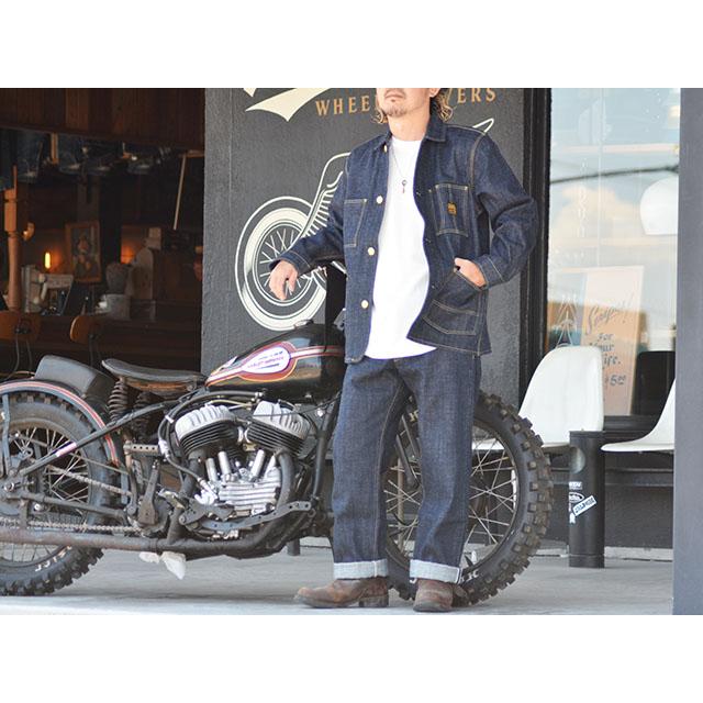 トロフィークロージング 1605 デニム ダブルニー オーバーオール W36 トロフィークロージング 1605 デニム ダブルニー オーバーオール