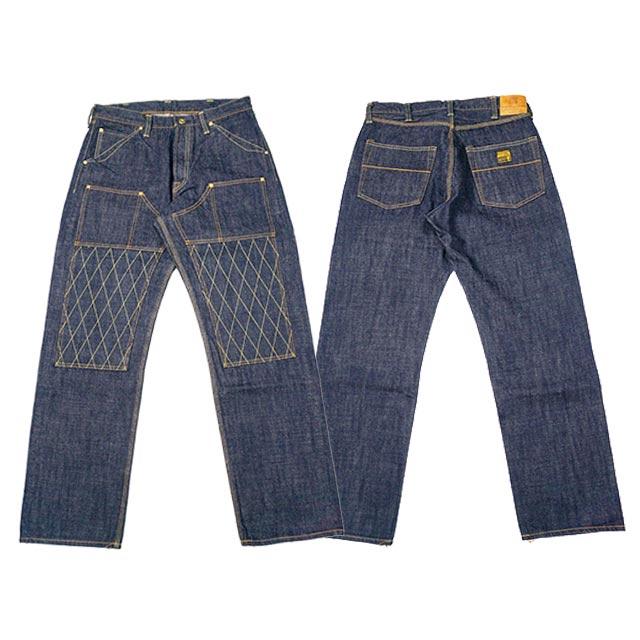 【TROPHY CLOTHING/トロフィークロージング】「W Knee Standard Dirt Denim/ダブルニースタンダードダートデニム」(1606)(アメカジ/デニム/ウルフパック) |  | 01