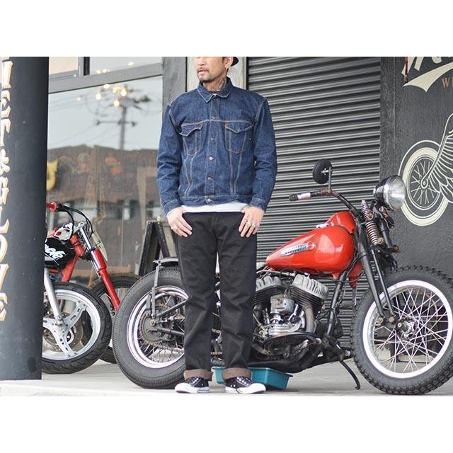 TROPHY CLOTHING/トロフィークロージング】「Narrow Blackie Denim