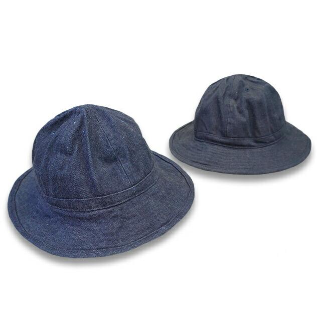 全2色【TROPHY CLOTHING/トロフィークロージング】2022AW「Denim Army Hat/デニムアーミーハット」(TR22AW-701)(アメカジ/WOLF PACK/ウルフパック)｜wolfpack-ss｜02