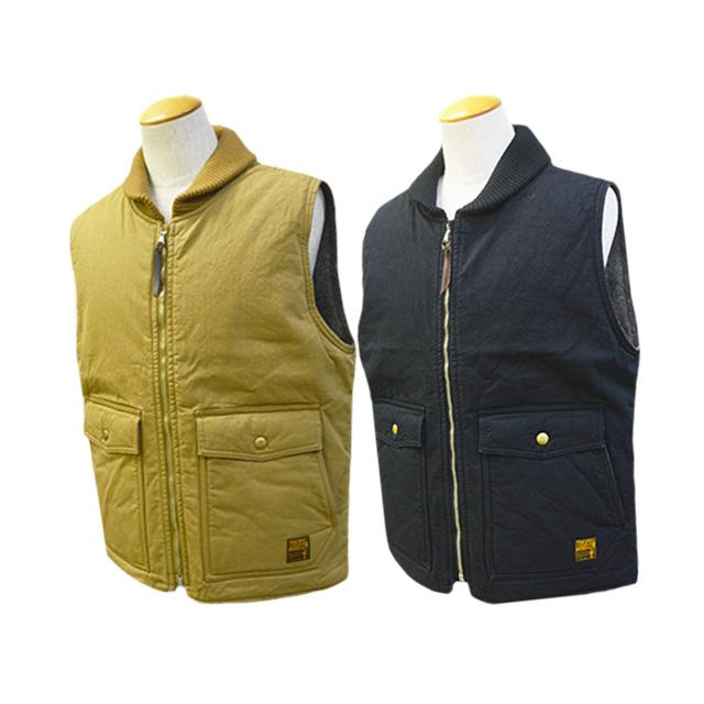 全2色【TROPHY CLOTHING/トロフィークロージング】2024AW「Storm Vest/ストームベスト」(TR24AW-302)(アメカジ/ミリタリー/アウトドア/ハーレー/ウルフパック)の画像