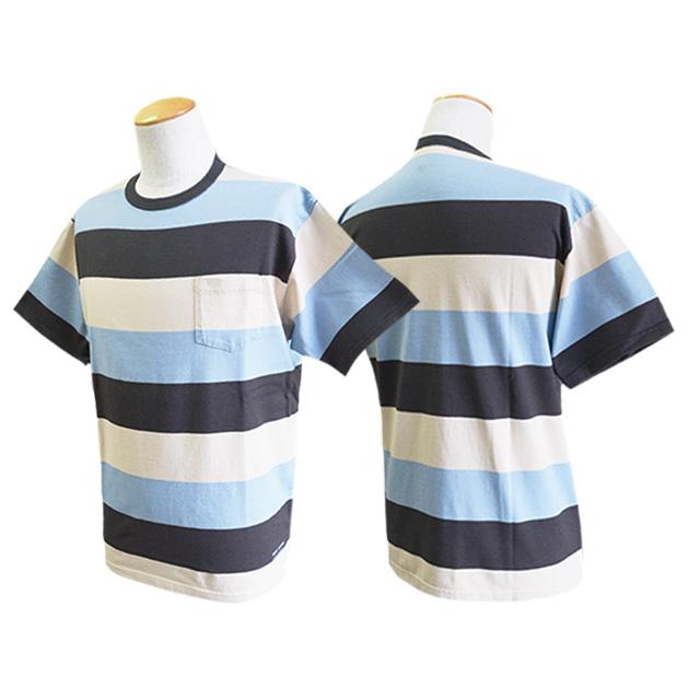 全3色【TROPHY CLOTHING/トロフィークロージング】2024SS「3 Col Wide Border S/S Tee/3カラーワイドボーダーショートスリーブTee」(TR24SS-207)(アメカジ)｜wolfpack-ss｜05