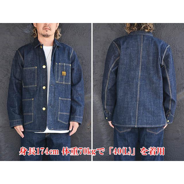 TROPHY CLOTHING/トロフィークロージング】「Chore Jacket Dirt Denim