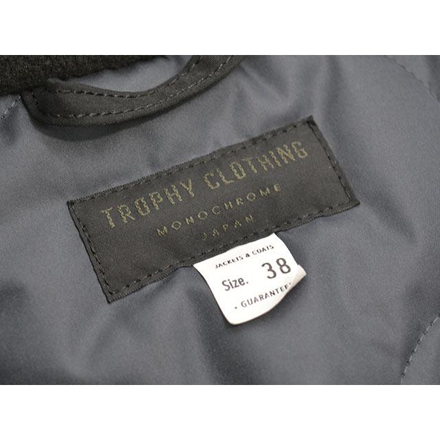 全2色【TROPHY CLOTHING/トロフィークロージング】2025AW「”MONOCHROME” Shipboard Jacket/”モノクローム”シップメントジャケット」(TRMN-504)の画像