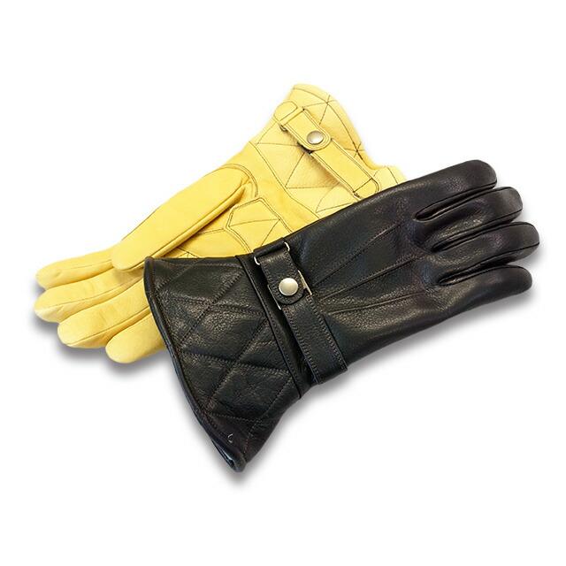 全2色【POWWOW/パウワウ】「The Gauntlet Glove”Type3”/ザ・ガントレットグローブ”タイプ3”」(レザー/ハーレー/チョッパー/バイカー/ウルフパック) |  | 01