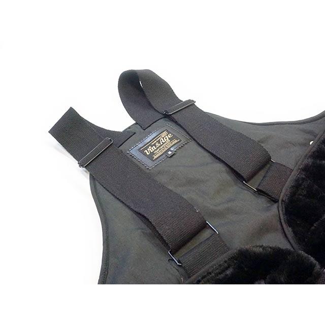 全2色【Vin&Age/ヴィン&エイジ】2025AW「Hunting Fur Vest
