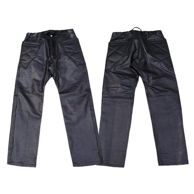 全2色【Vin&Age/ヴィン&エイジ】2025AW「Leather Ride Gear Pants