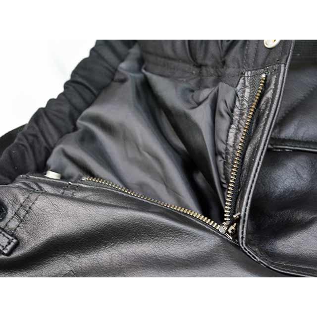 全2色【Vin&Age/ヴィン&エイジ】2025AW「Leather Ride Gear Pants