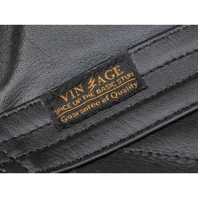 全2色【Vin&Age/ヴィン&エイジ】2025AW「Leather Ride Gear Pants