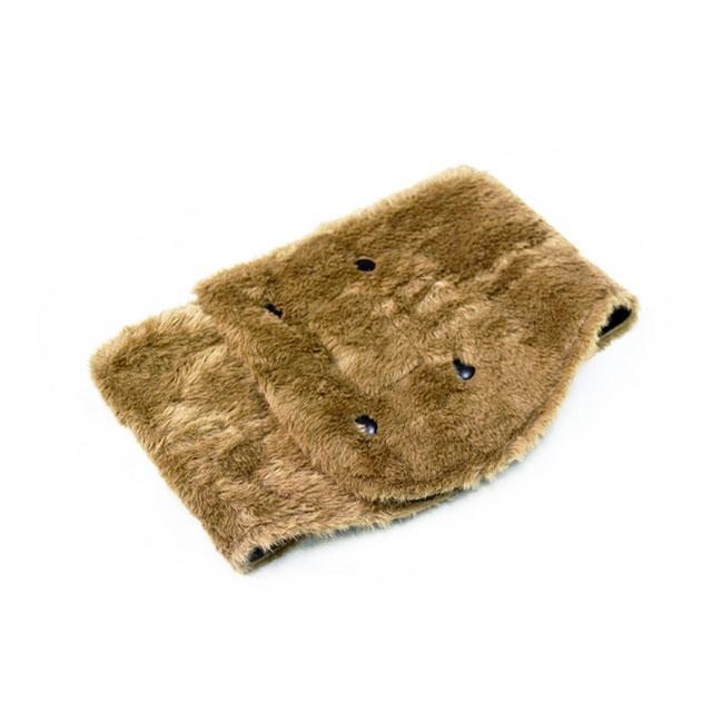 専用♥みかん♥暖か⭐ゆったり大人★Wボア★ネックウォーマー⭐ブレイドチャコール 全4色【Vin&Age/ヴィン&エイジ】2025AW「Fur Neck Warmer/ファーネック