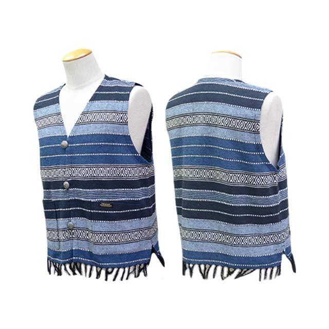 全3色【Vin&Age/ヴィン&エイジ】2026SS「Mexican Rug Vest/メキシカン